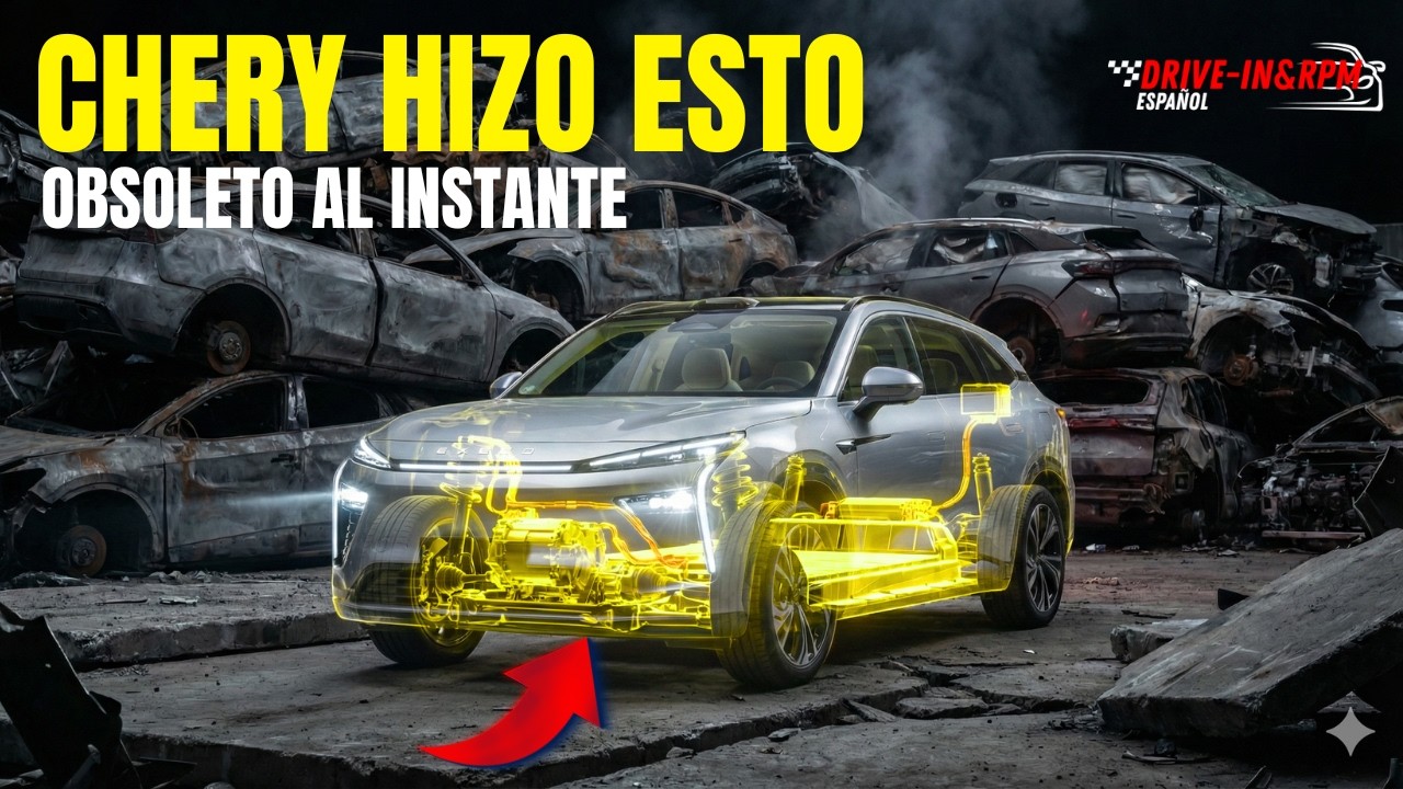 LOS AUTOS OCCIDENTALES EST&Aacute;N MUERTOS: La Nueva Tecnolog&iacute;a de Chery China es UNA LOCURA