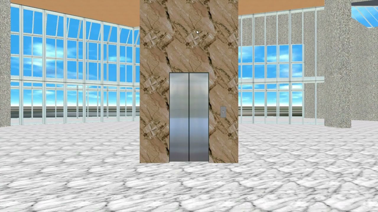 Glass Tower Lifts: Beno SkyscraperSim
