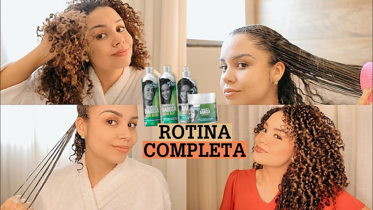 ROTINA CAPILAR com nova linha de babosa da Soul Power ✨