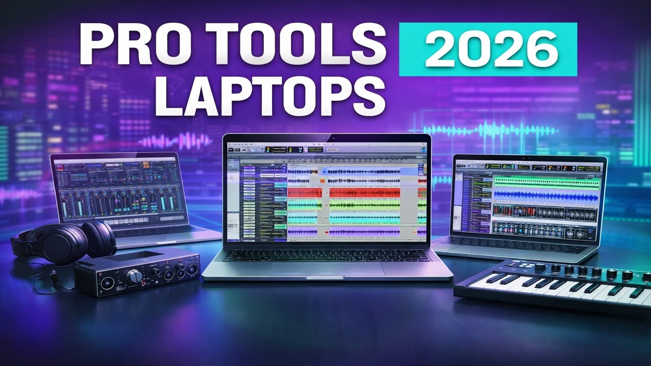 Лучший ноутбук для Pro Tools в 2026 году 🎶🎧 | 🔥 6 лучших вариантов для комфортной работы со звуком