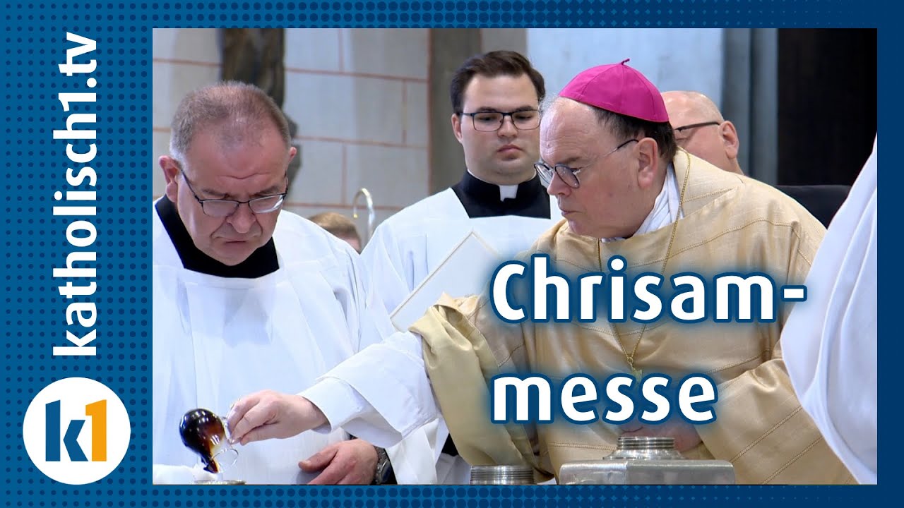 Aufzeichnung der Chrisammesse im Augsburger Dom