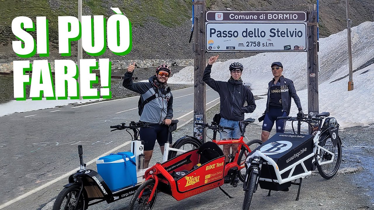 [SPECIALE 20k] IL PASSO DELLO STELVIO IN CARGO BIKE (e birre per tutti in cima!)