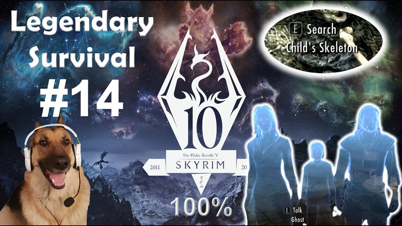 Skyrim Anniversary Edition Legendary Survival 100% - Skyrim's Saddest Story - Ep 14