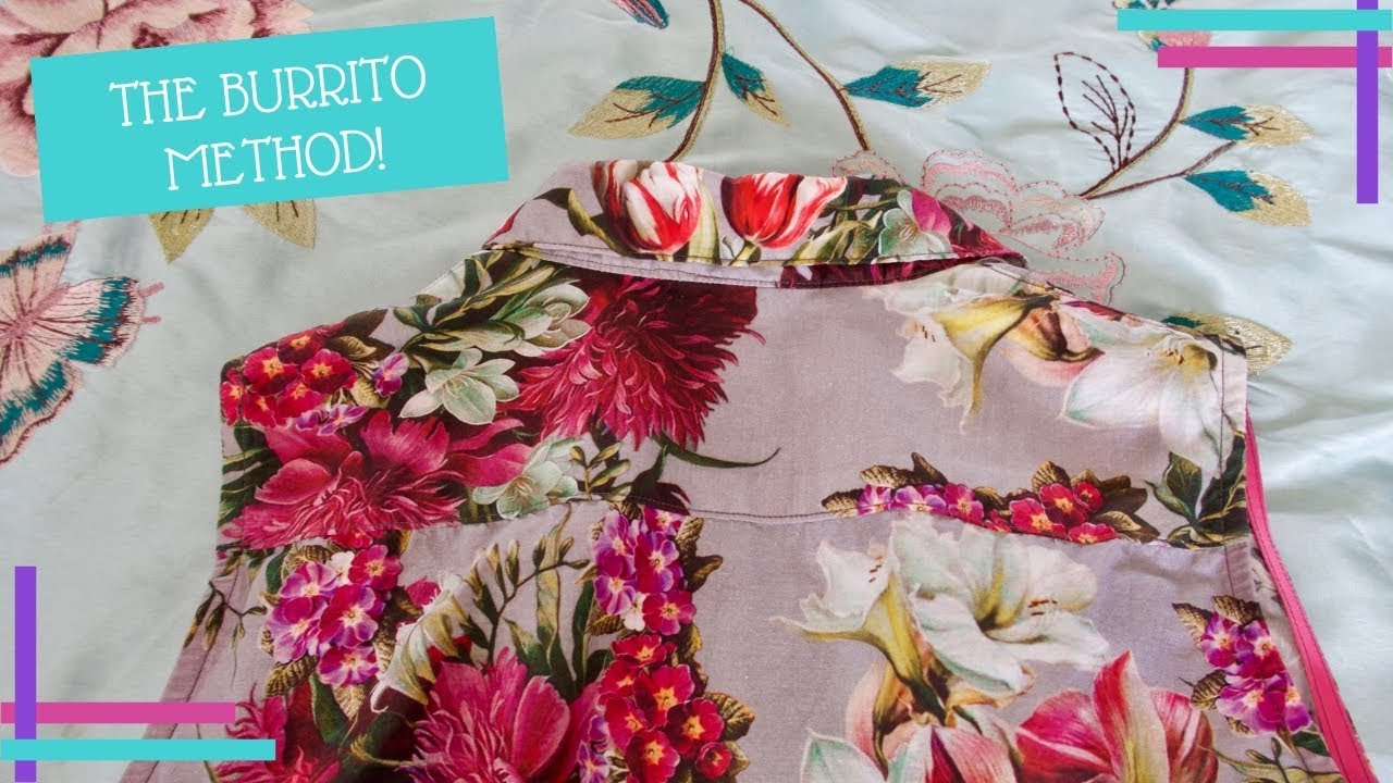 How To/How I :: Machine Sew A Shirt Yoke With A Clean Finish :: The Burrito Method