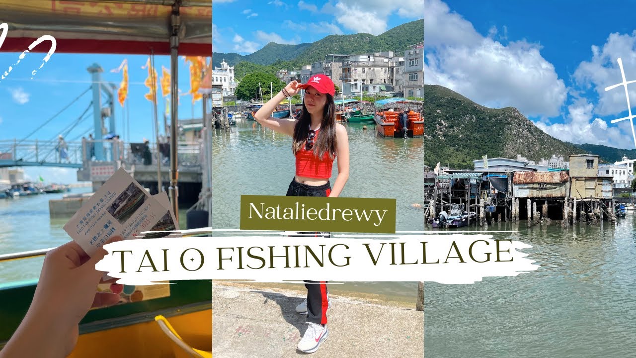 Hong Kong Vlog | Exploring Tai O Fishing Village 大澳漁村, Sampan Boat 🛥️ , Eating Street Food 🍢