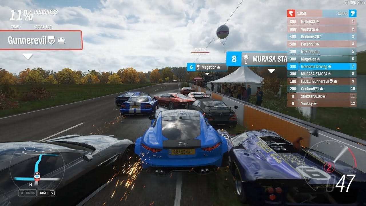 Forza Horizon 4 - Frustrating Online Ranked Adventure Races!