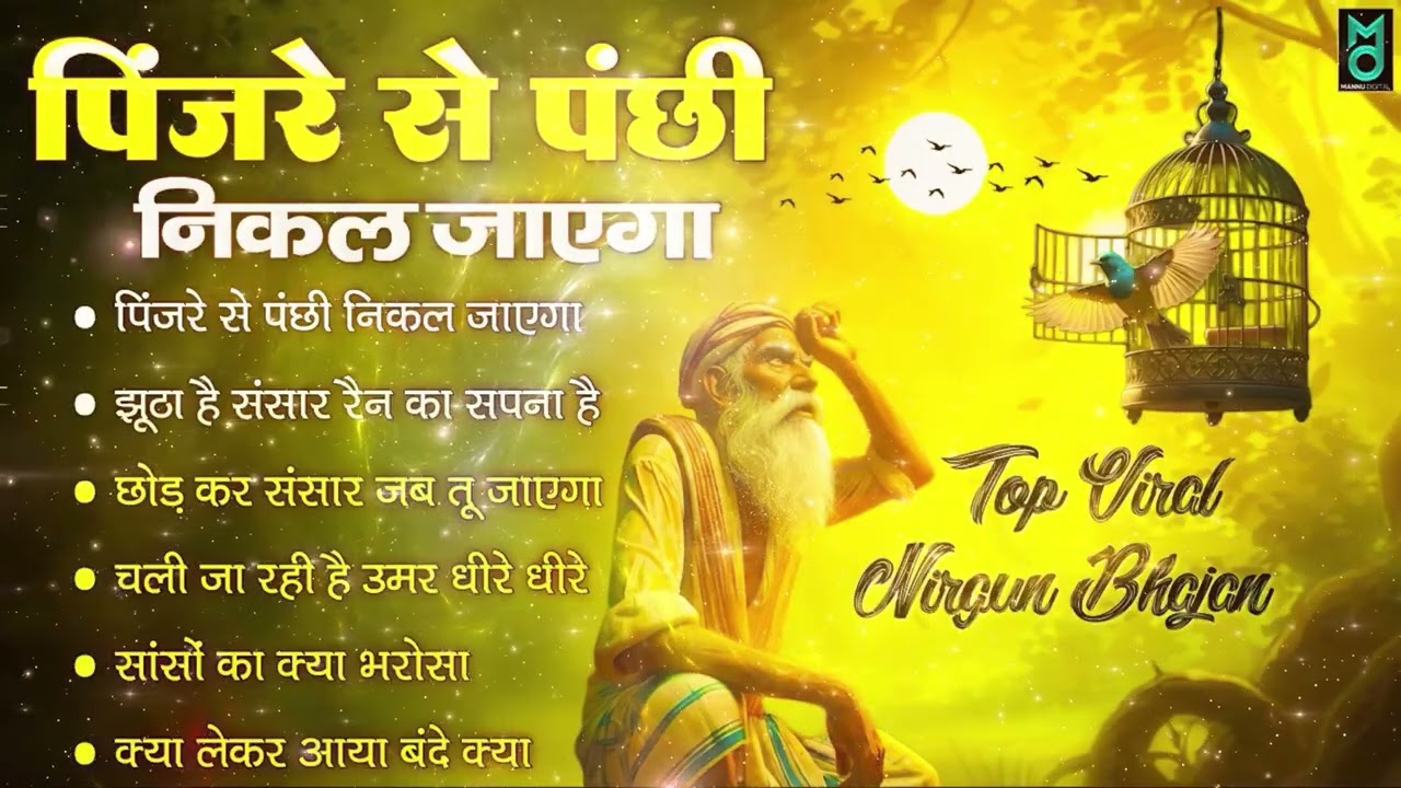 पिंजरे से पंछी निकल जाएगा | O Paapi Man Karle Bhajan | Latest Nirgun Bhajan | 