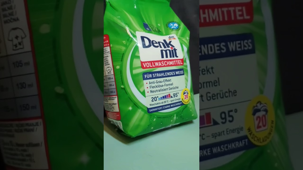 Порошок для прання білої білизни Denkmit Vollwaschmittel