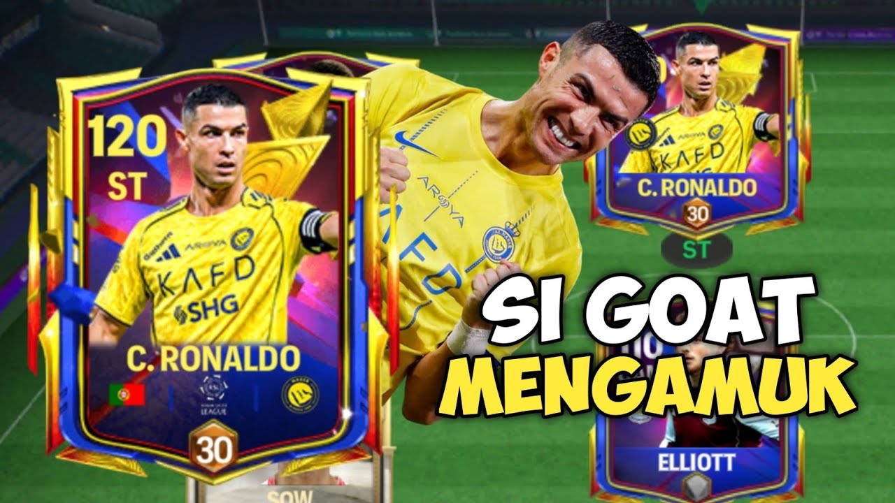 Goat Cristiano Ronaldo Bantai Bantai Lawan Siuu!! - FC Mobile Indonesia