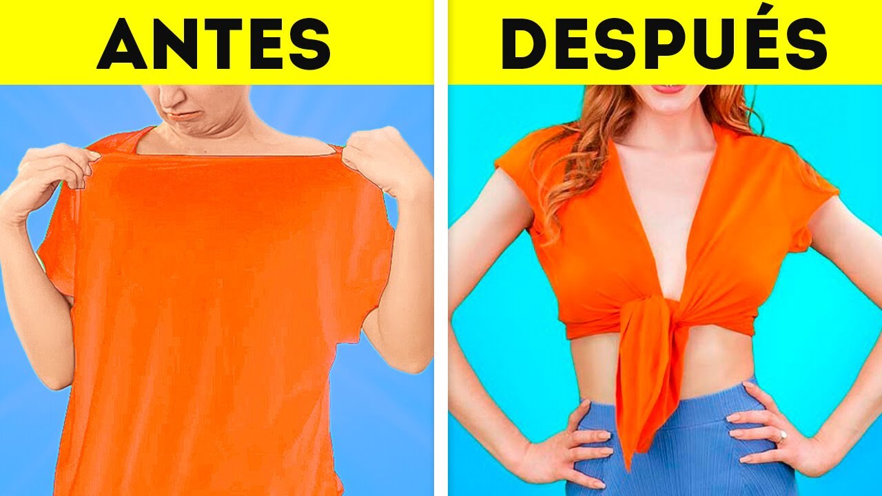 CÓMO REPARAR ROPA O HACER NUEVA CON UN SOLO CORTE ✂️