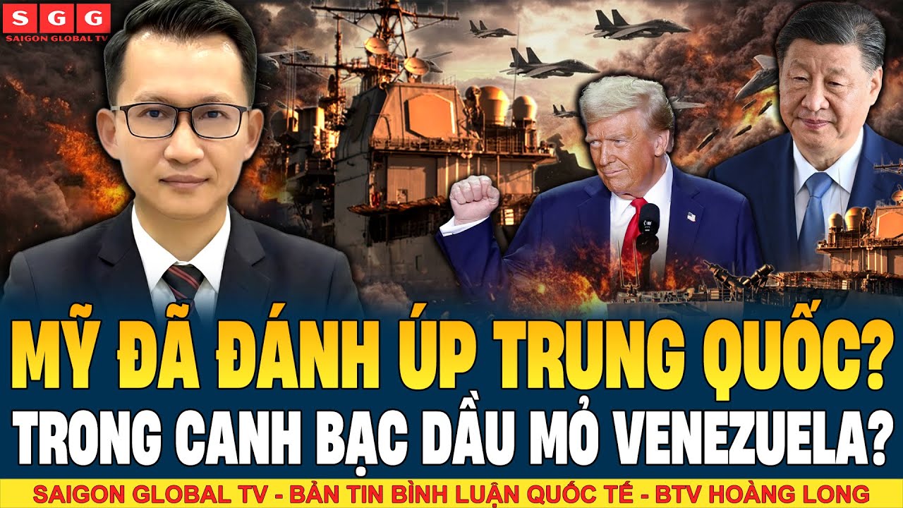 Mỹ Đã Đánh Úp Trung Quốc Như Thế Nào Trong Canh Bạc Dầu Mỏ Venezuela?