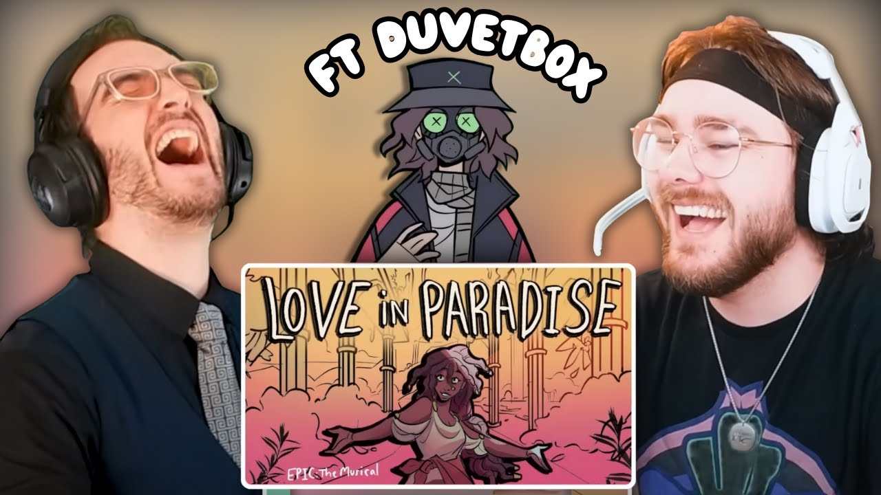 Реакция на анимационную версию «Любви в раю» от Duvetbox с DUVETBOX! Реакция/анализ