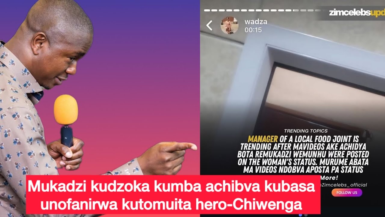 Apostle Chiwenga comments about Mukadzi wekudyiwa naBoss kubasa 😩😱