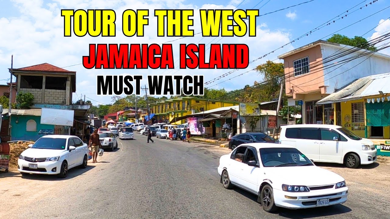 TOUR OF WHITE HOUSE TO BELMONT , WESTMORELAND , #JAMAICA
