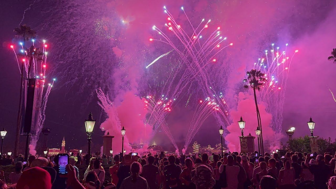 The Heartbeat of Freedom Fireworks - 4K (Epcot, 7/4/2023)