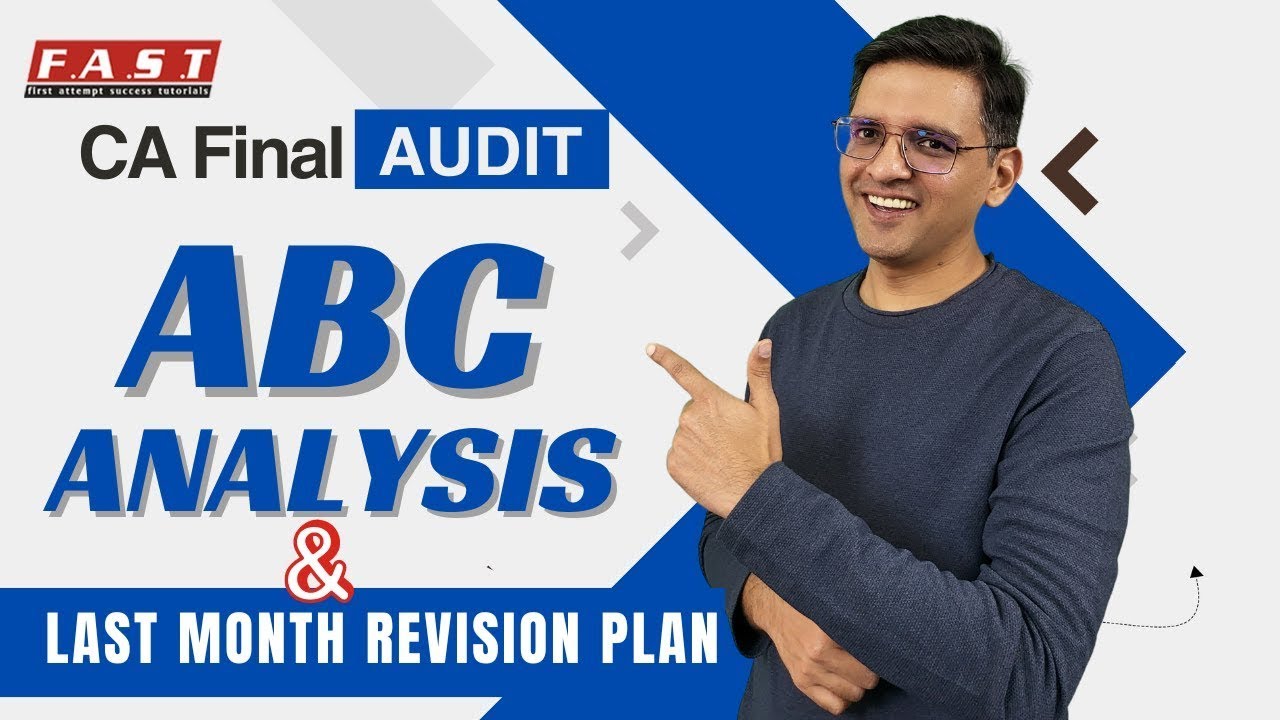 CA Final Audit | ABC Analysis for May 24 + Imp Qs + LMR