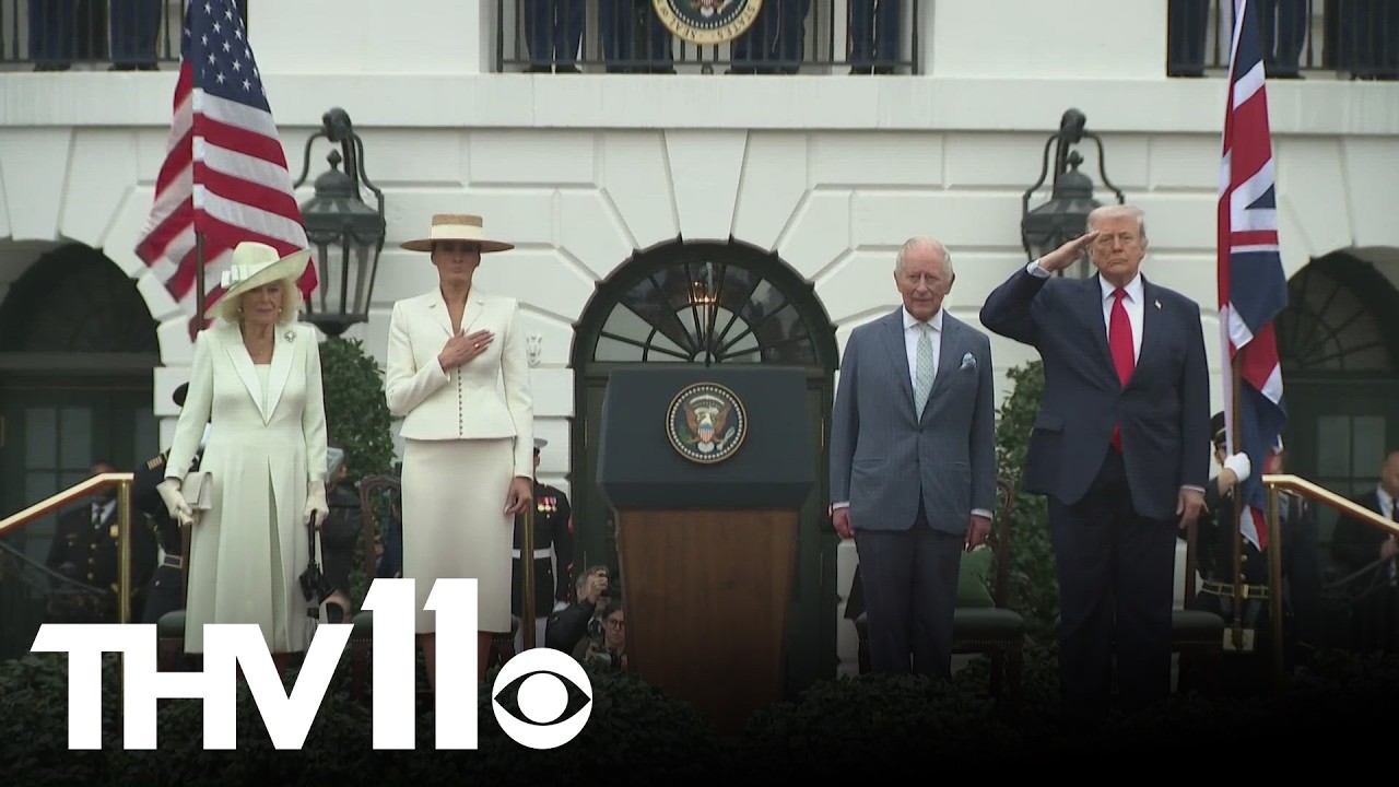 King Charles visits the White House in a royal diplomatic trip