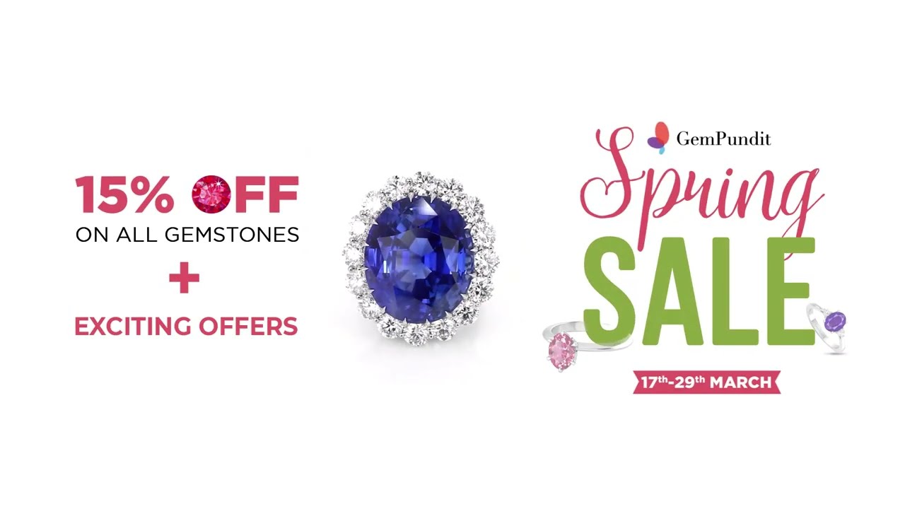 Get 15% off on All Gemstones | Spring Sale | GemPundit.com