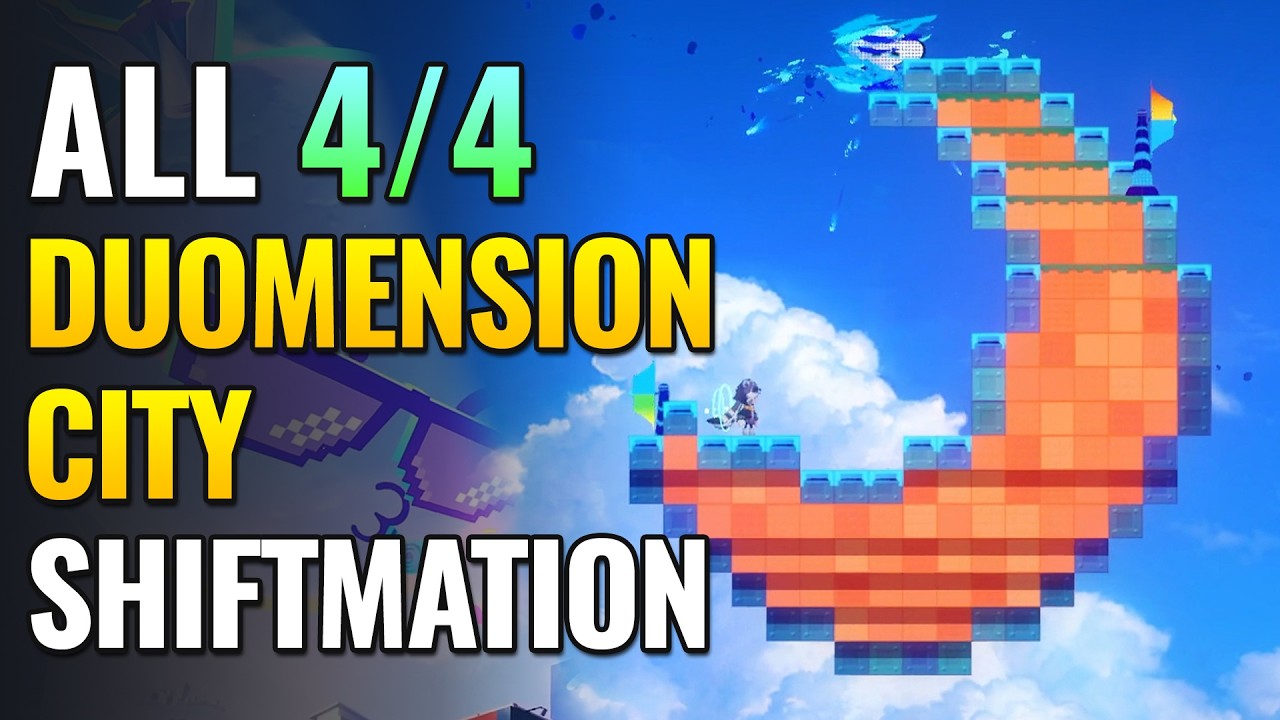 All Duomension City Floating Grease Origin Retrace: Shiftmation! Puzzle Guide | HSR 4.0