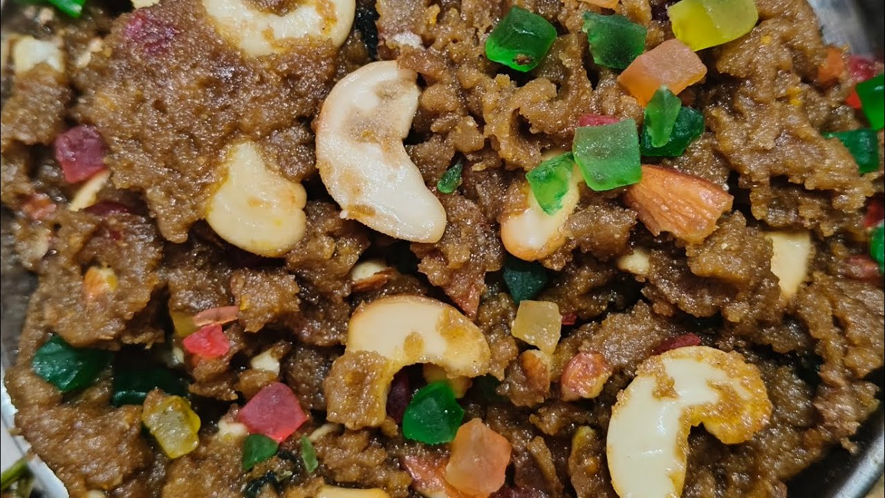 Thandi special maharashtriyan recipe Bajricha pithacha halva 😋👌