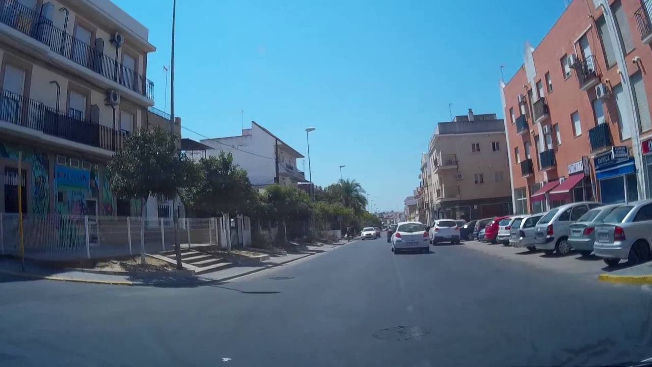 Llegada a Coria del Río