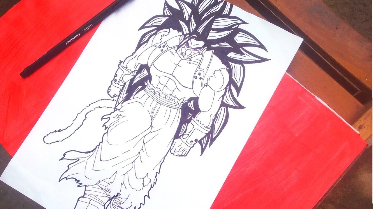 Como desenhar o KANBA 🔥🔥, Dragonball Heroes 👈👈