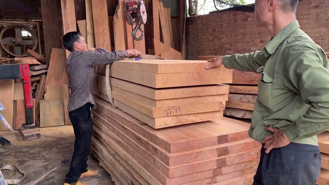 Ingenious Woodworking Workers Techniques & Skills // Amazing Design Extremely Beautiful Large Door