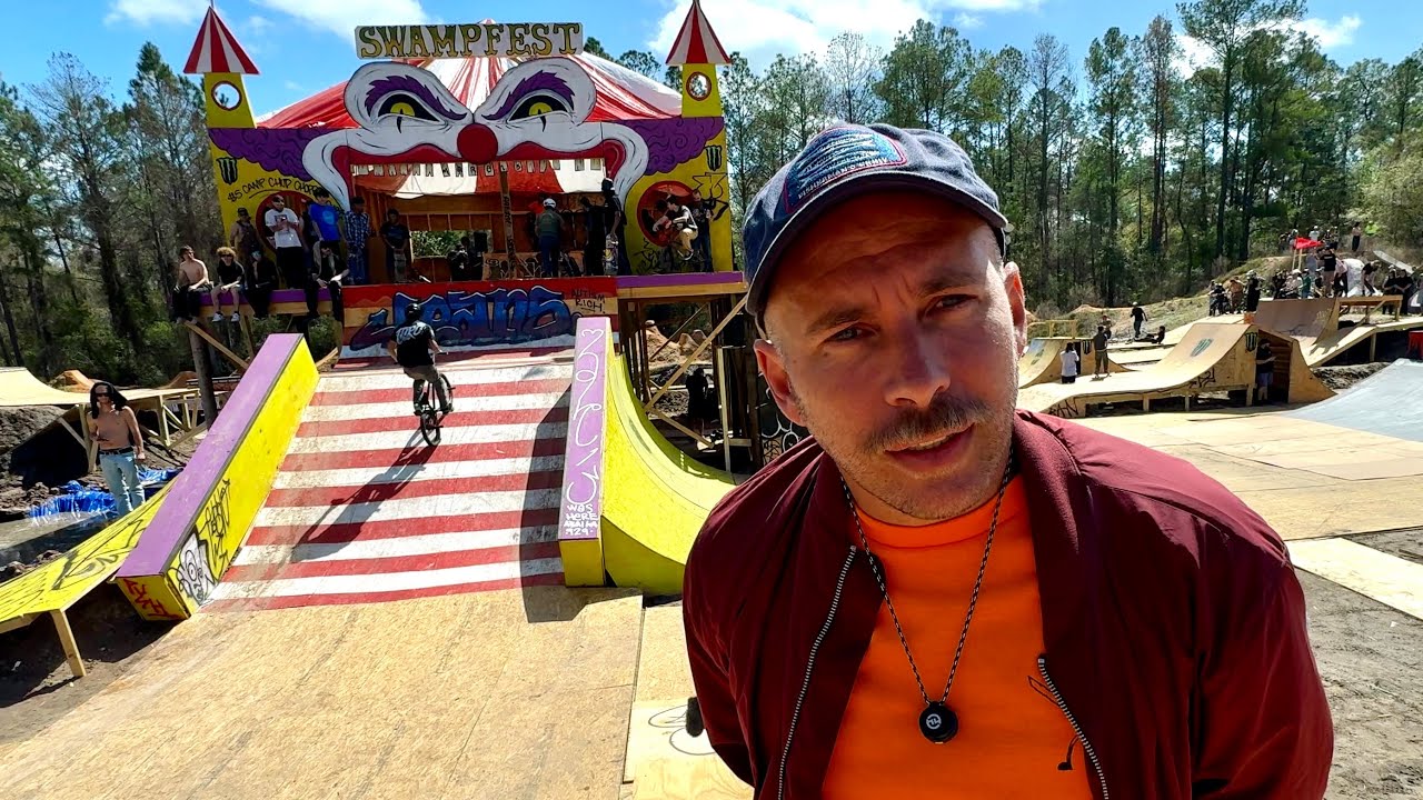 Мы взяли Дэна Корригана на фестиваль Swampfest.