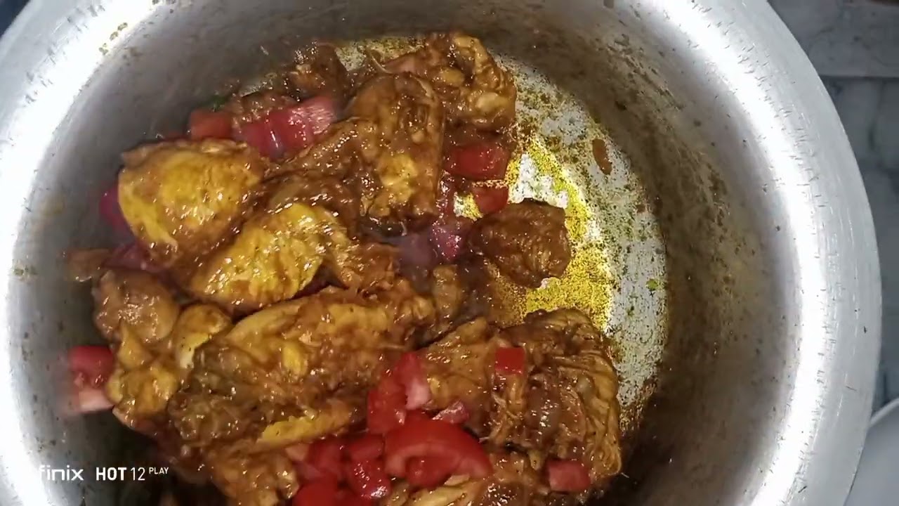 Making briyani at home 
