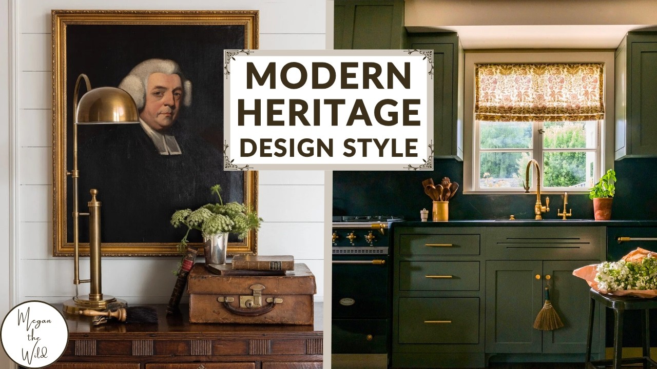 Стиль MODERN HERITAGE | Многослойный исторический интерьер с сочетанием современного, антикварног...
