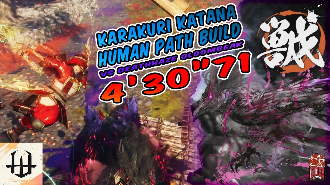 WILD HEARTS - HUMAN PATH KATANA VS DEATHHAZE GLOOMBEAK - 4'30''71 - SOLO - PS5