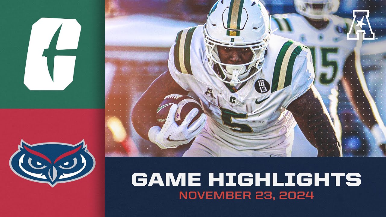Game Highlights: Charlotte vs Florida Atlantic (Nov. 23, 2024)