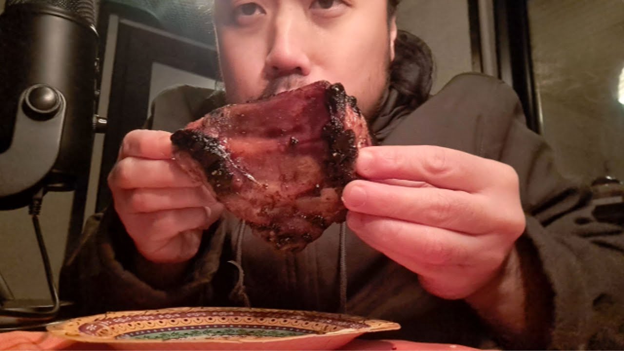 ASMR EATING SOUNDS - BARBEQUE SPARE RIBS & SHASHLICKS🍖🥩