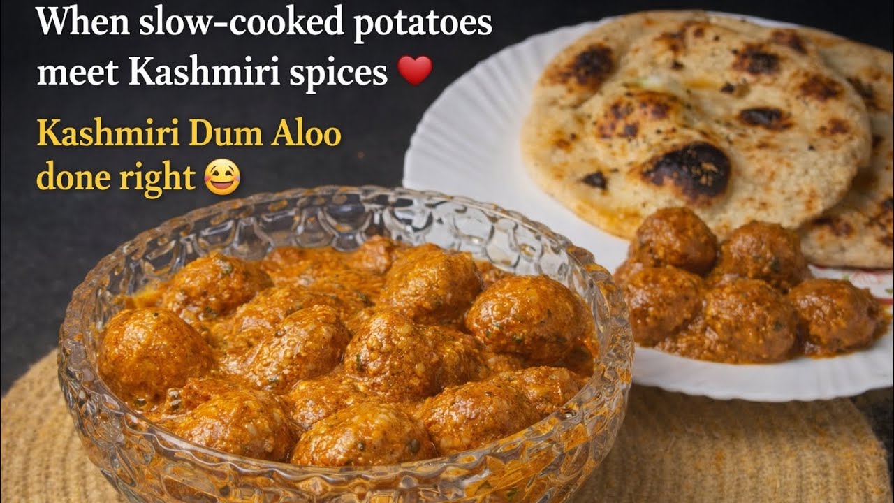 Kashmiri Dum Aloo at Home ❤️ | Traditional Recipe | Perfect with Naan (@terimerirasoi)#youtube#viral