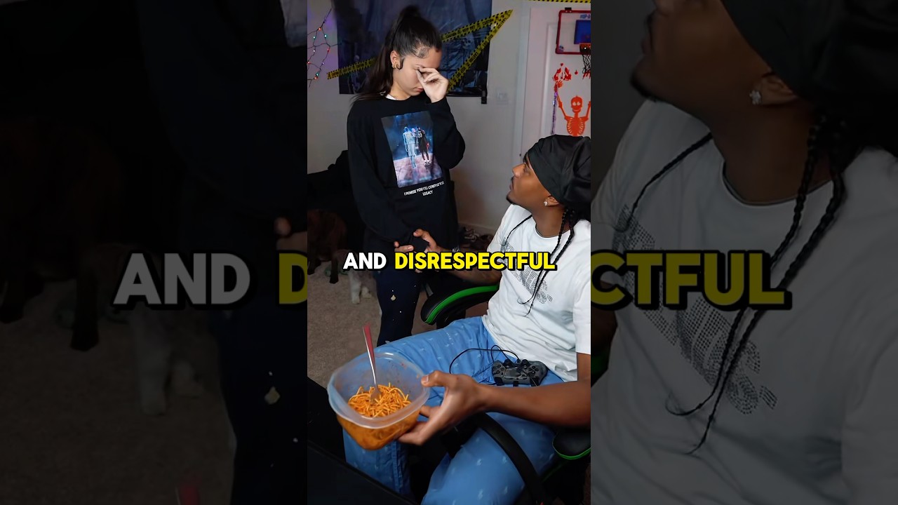 Girlfriend COOKS After a Fight&hellip; Then THIS Happened😳💔 #argument #relationship #couple
