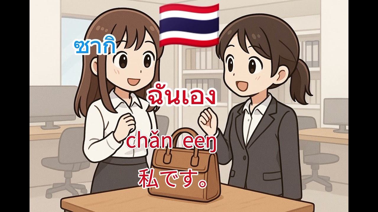  EP.20 誰？聞き取れる？ – タイ語の質問文「ใคร」練習
