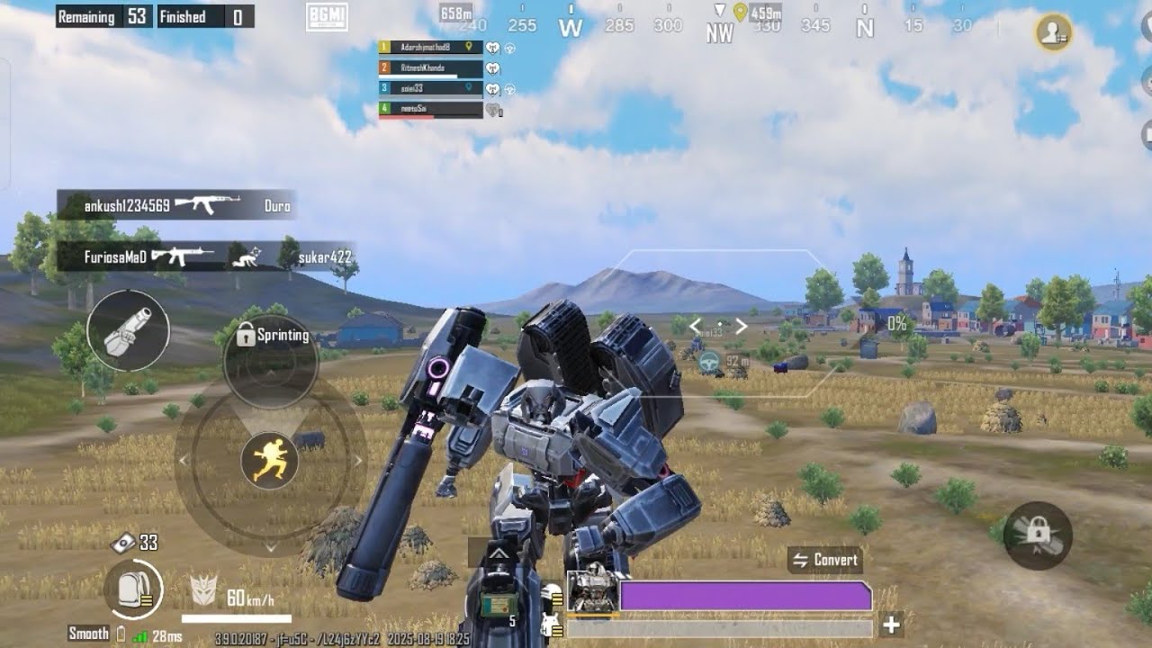 PUBG MOBILE TRANSFORMS MODE 🤩🚘 MEGATRON 