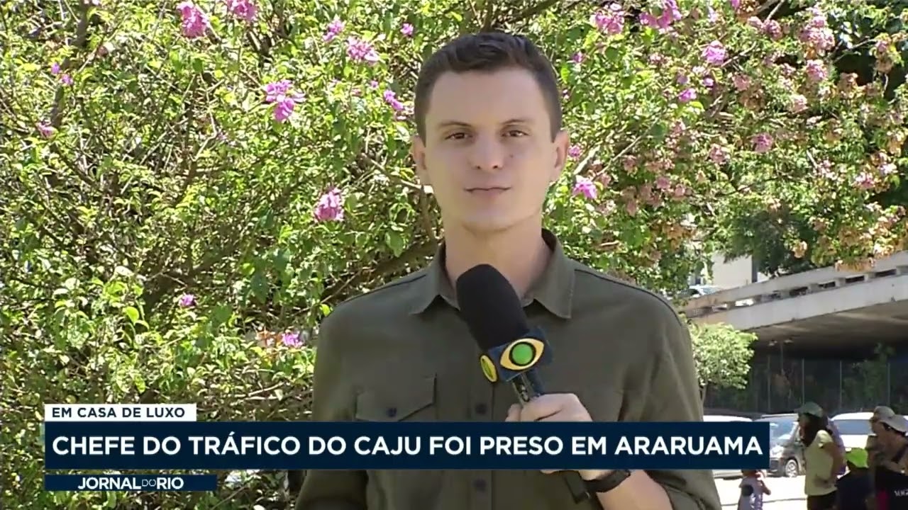 Chefe do tráfico do Caju é preso