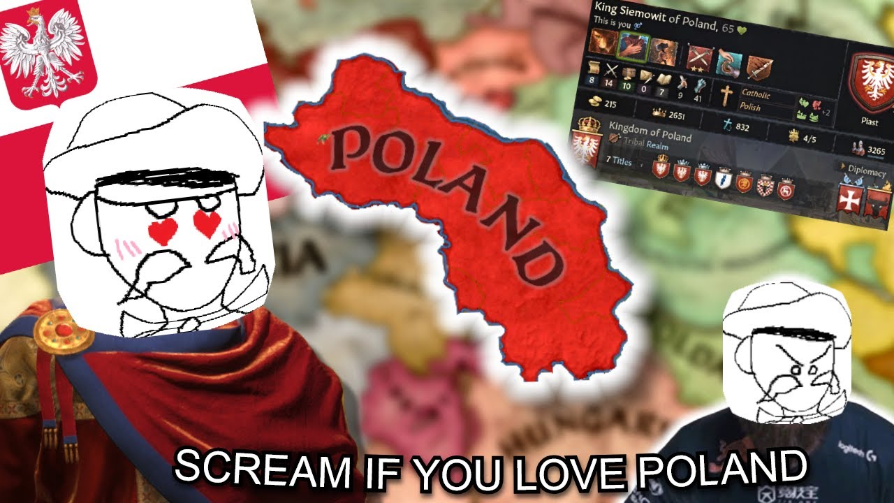 CK3 Forming Poland in 867 in ONE LIFE