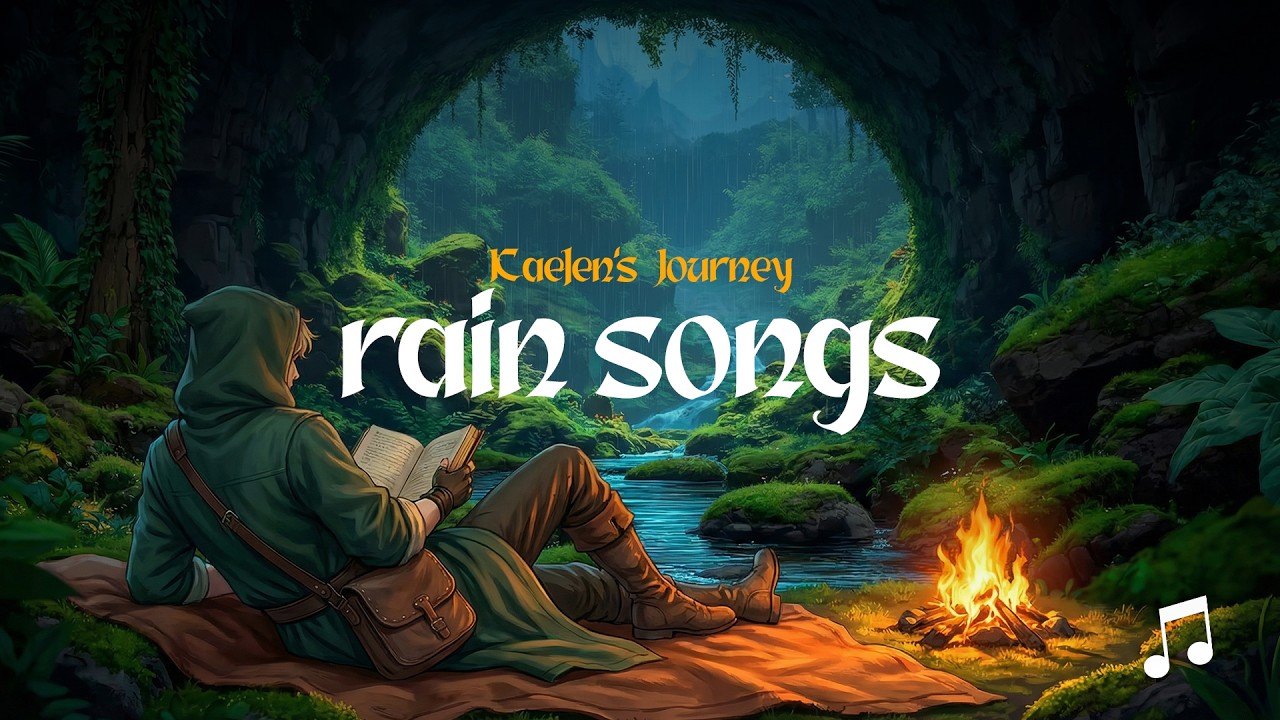 Nostalgic medieval Celtic Rain Songs | The edges of the Veil - Kaelen's Journey