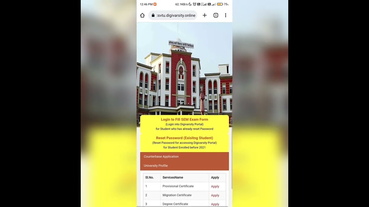 How To Apply CSVTU Degree / Provisionl / Migration / Transcript Certificate Online 2022