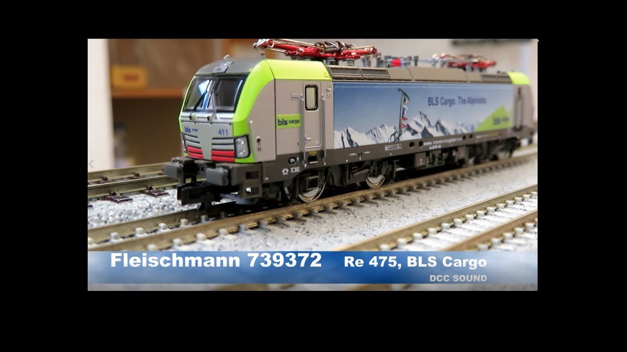 FLEISCHMANN 739372 Re 475, BLS Cargo DCC SOUND