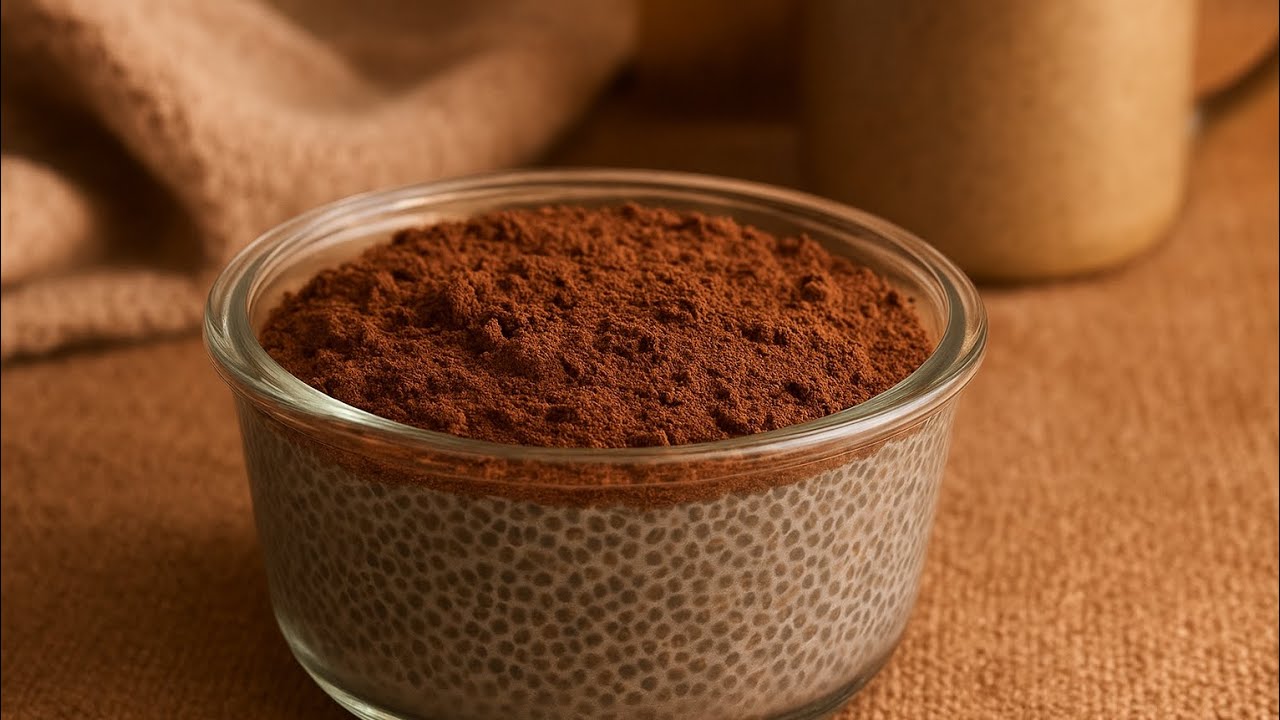 ✨ Healthy Tiramisu Chia Pudding | Refreshing No-Bake Dessert Recipe 🍫☕️