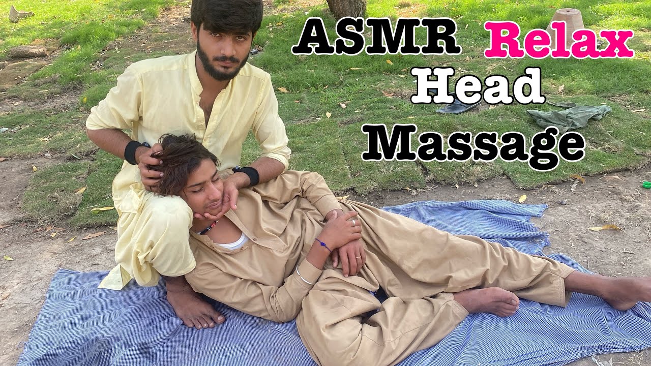Relax Head Massage | ASMR Head Massage by Asad Barber 