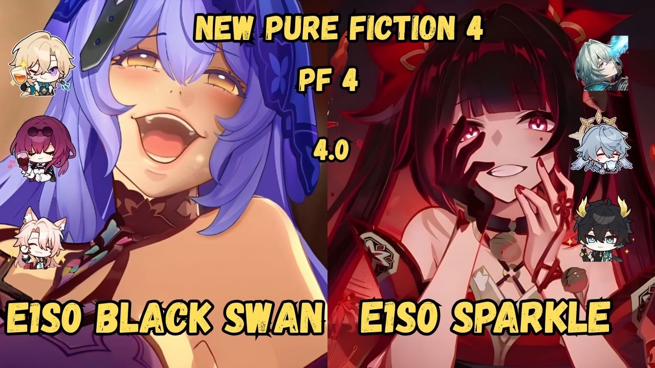 Hsr 4.0 New Pf | E1S0 Black swan & E1S0 Sparkle buffed