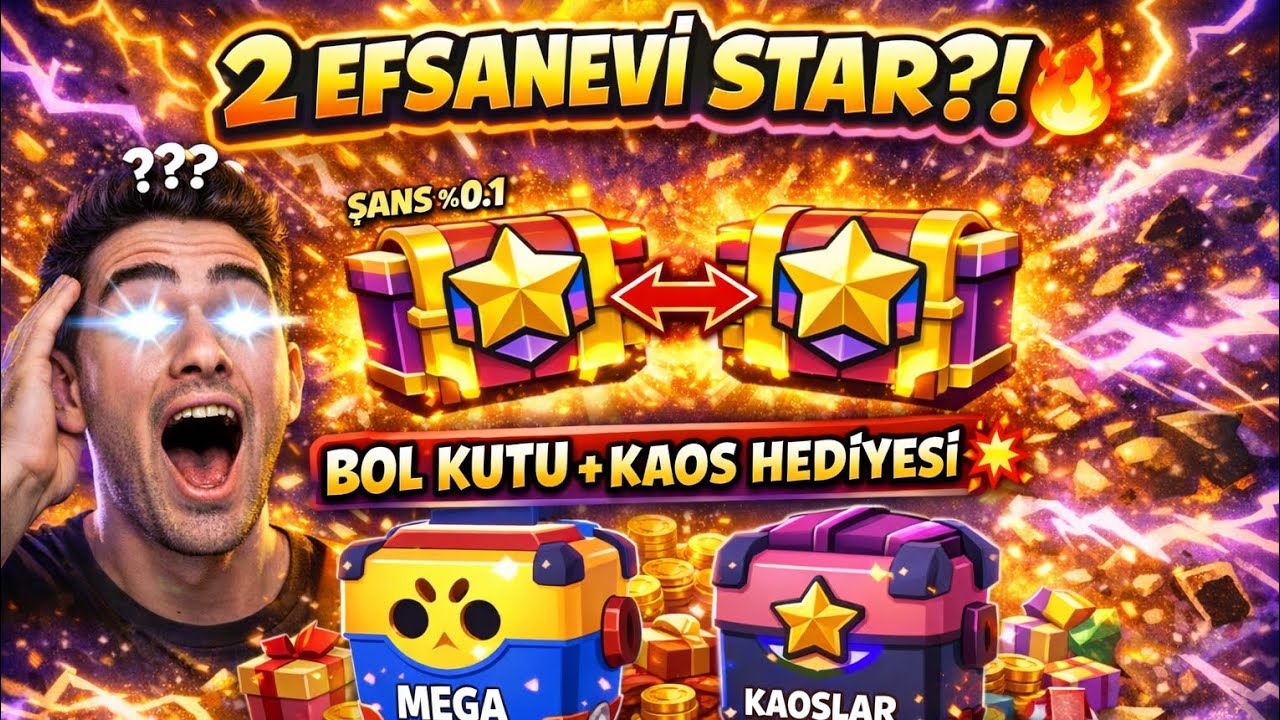 Brawl stars boll kutu açılımı+gameplay 😱😱(2 efsanevi star) bütün acılımlar sondaa sonuna kadar izle