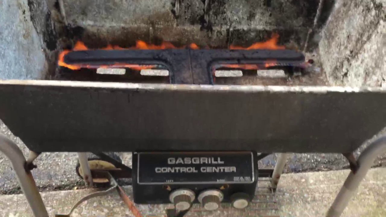 ARKLAmatic gas grill restoration pt1
