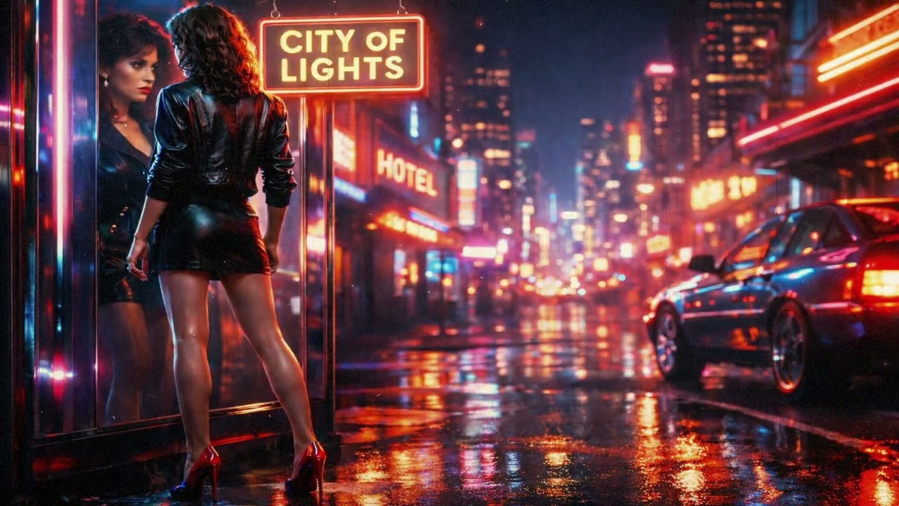 The Aftergløw –City Of Lights / Cinematic Retrowave / Synthwave | 80s