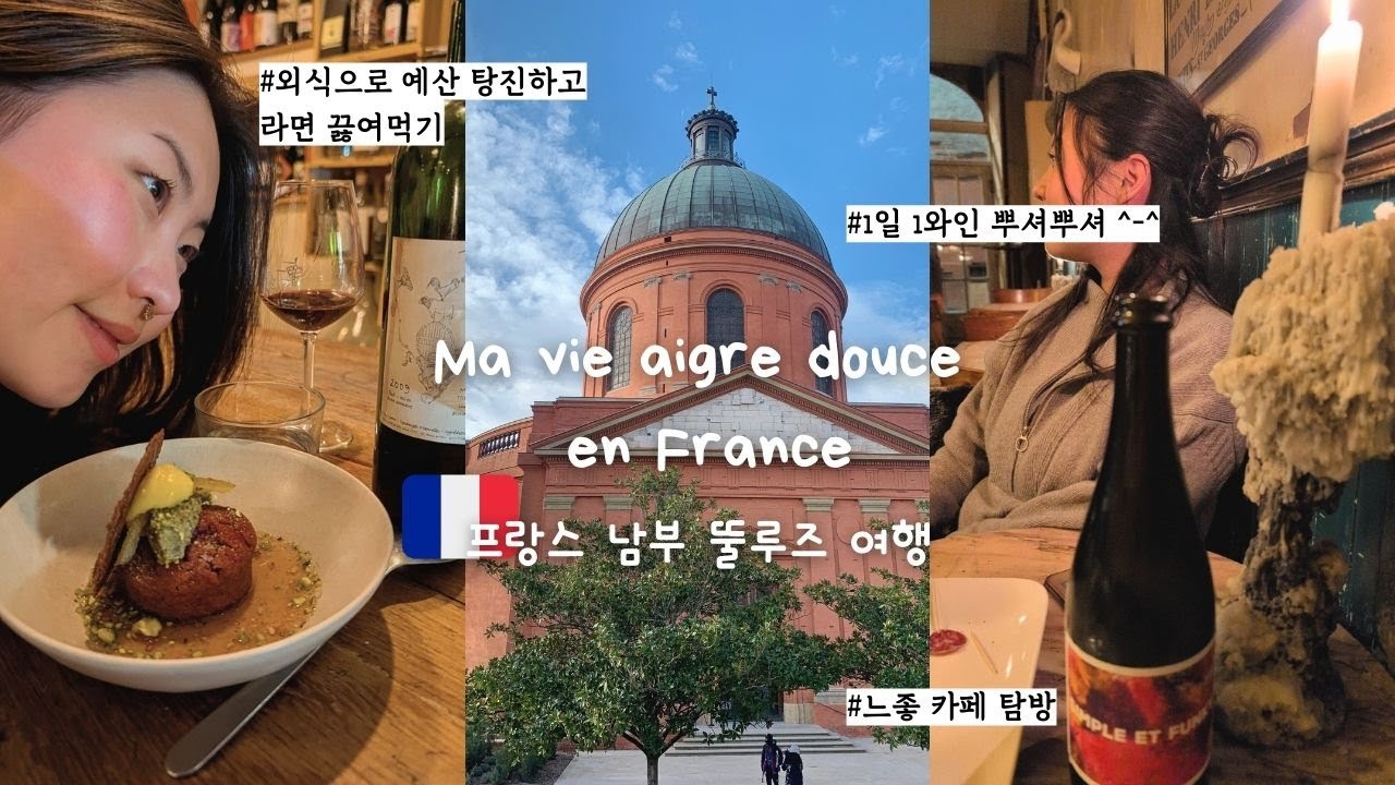 남프랑스 툴루즈 Toulouse 에서 보낸 연말ㅣ1일 1외식 1내추럴 와인 🍷