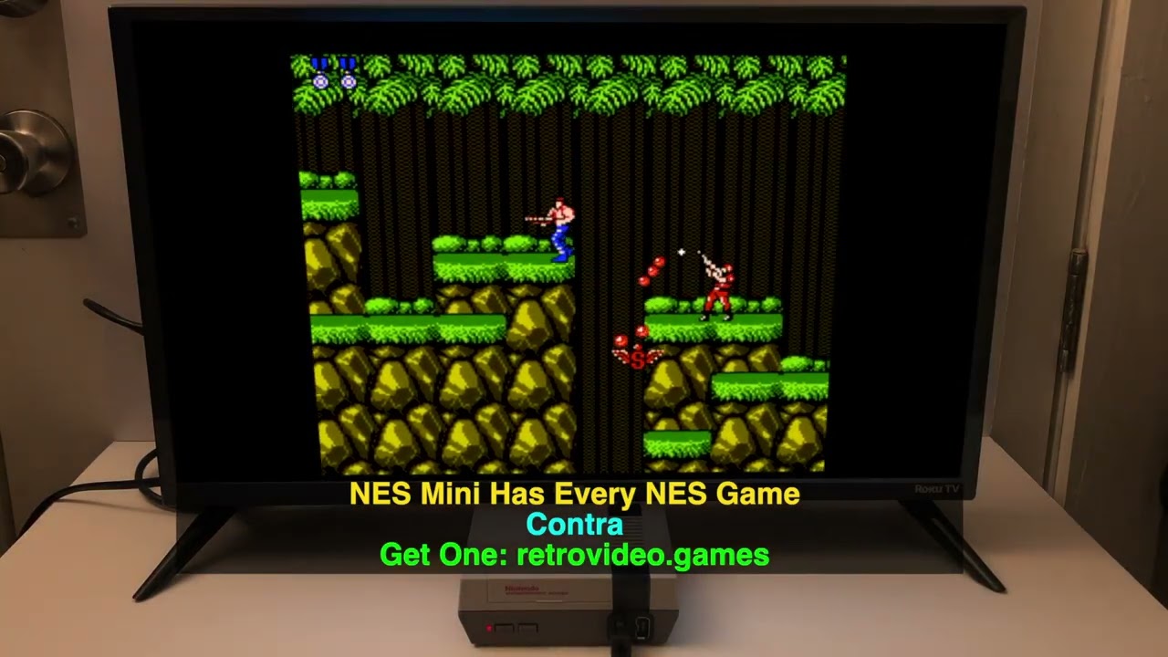 Mini NES Has Every Game - Contra